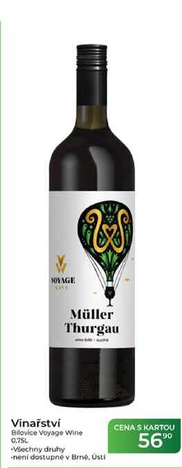 Vinařství Bilovice Voyage Wine 0.75L  