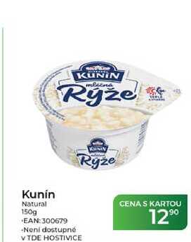 Kunín Natural 150g
