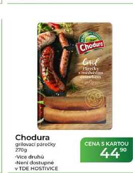 Chodura grilovací párečky 270 g