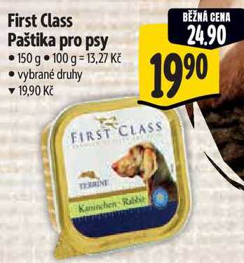 First Class Paštika pro psy, 150 g