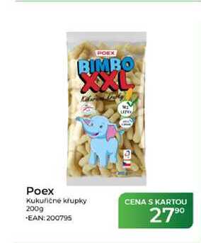 Poex Kukuřičné křupky 200 g