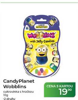 CandyPlanet Wobblins cukrovinka s hračkou 10g