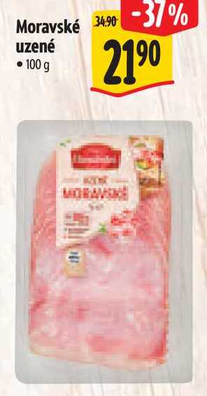 Moravské uzené, 100 g