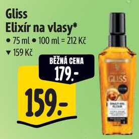 Gliss Elixír na vlasy, 75 ml