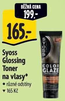 Syoss Glossing Toner na vlasy