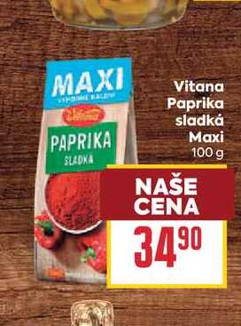 Vitana Paprika sladká Maxi 100 g