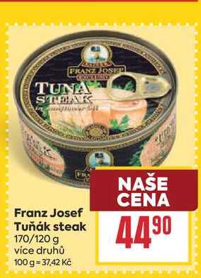 Franz Josef Tuňák steak 170/120 g