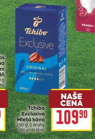 Tchibo Exclusive Mletá káva 250 g