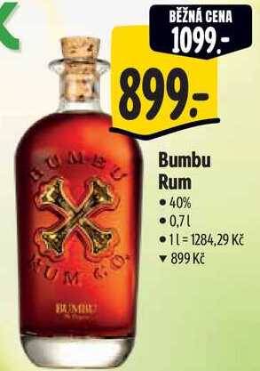 Bumbu Rum, 0,7 l