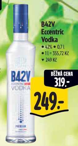 B42V Eccentric Vodka, 0,7 l