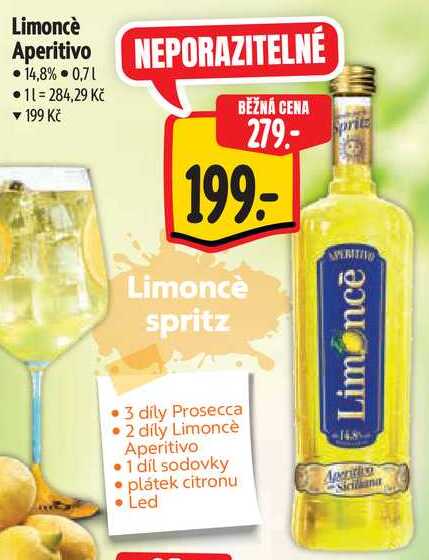 Limoncè Aperitivo, 0,7 l