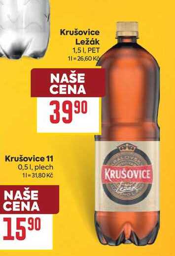 Krušovice 11 0,51, plech