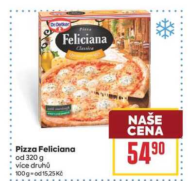 Pizza Feliciana od 320 g