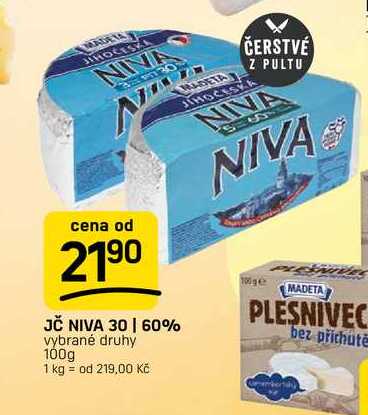 JČ NIVA 30 | 60% vybrané druhy 100g