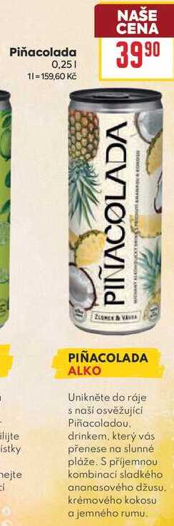 Piňacolada 0,25l