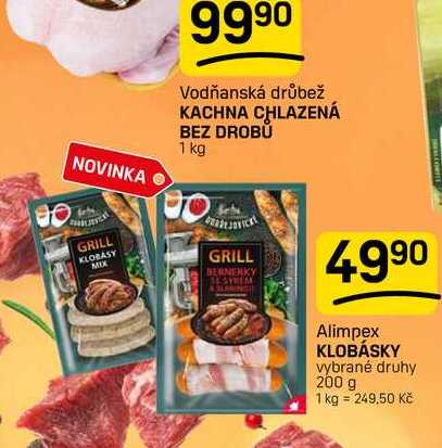 LKLOBÁSKY vybrané druhy 200 g