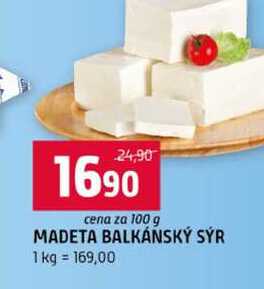 MADETA BALKÁNSKÝ SÝR 100g