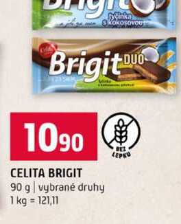 CELITA BRIGIT 90 g vybrané druhy