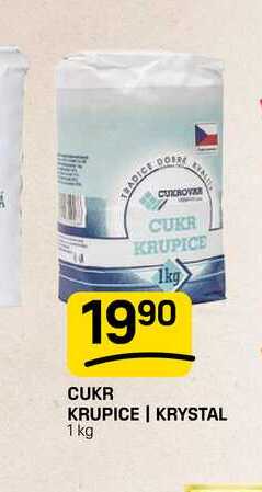 CUKR KRUPICE KRYSTAL 1 kg