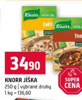 KNORR JIŠKA 250g vybrané druhy