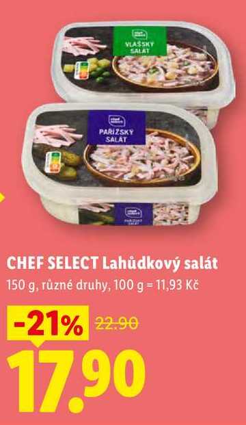CHEF SELECT Lahůdkový salát, 150 g