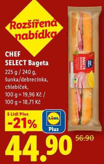 CHEF SELECT Bageta, 225 g/240 g
