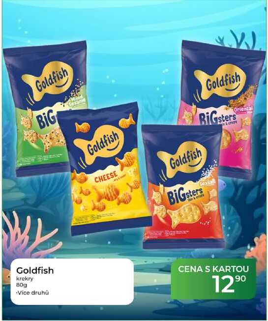 Goldfish krekry 80g 