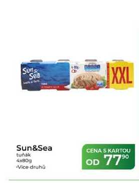 Sun&Sea tuňák 4x80g 