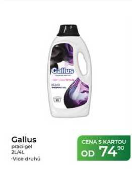Gallus prací gel 2L/4L