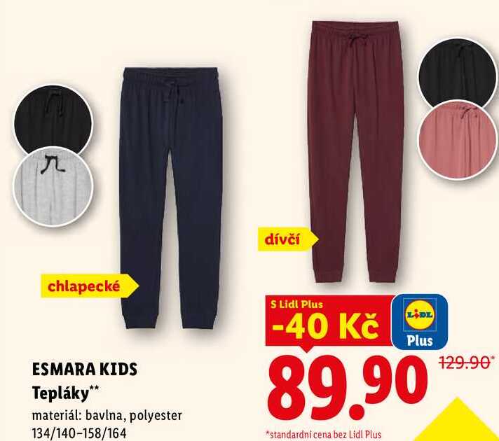 ESMARA KIDS Tepláky