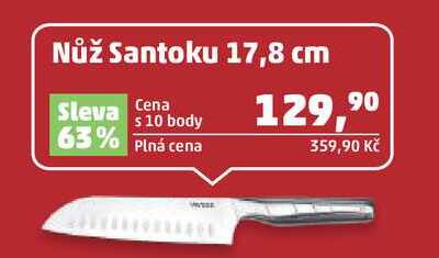 Nůž Santoku 17,8 cm  