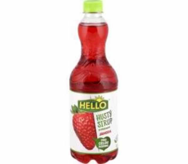 Hello Hustý sirup různé druhy