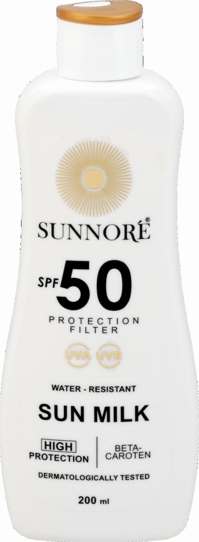 SUNNORÉ Mléko na opalování