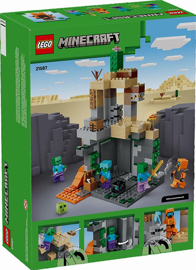 LEGO Minecraft Zombie kobka 21587