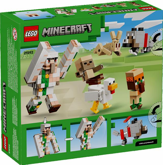 LEGO Minecraft Kuřecí žokej a útok v poušti 21592