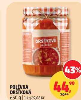 POLÉVKA DRŠŤKOVÁ, 650 g
