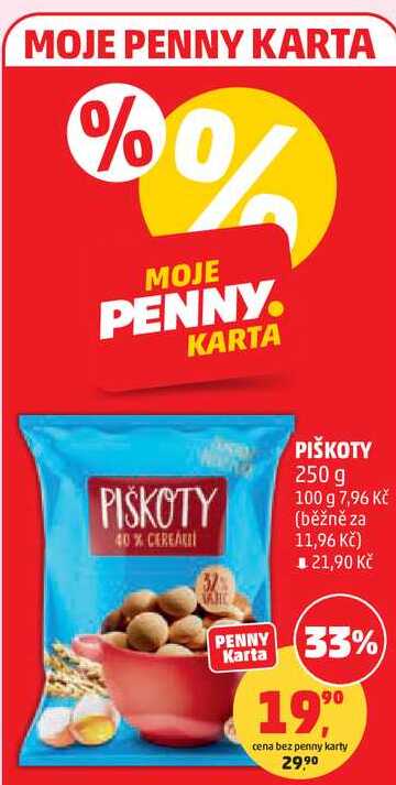 PIŠKOTY, 250 g