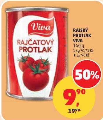 RAJSKÝ PROTLAK VIVA, 140g