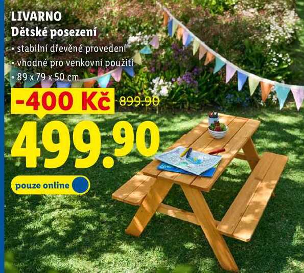 LIVARNO Dětské posezení