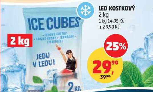 LED KOSTKOVÝ, 2 kg