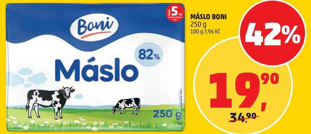 MÁSLO BONI, 250 g