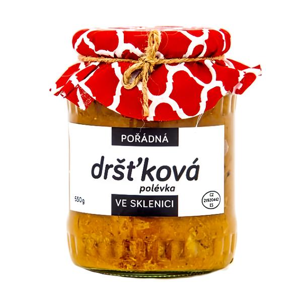Pořádně ve sklenici Dršťková polévka
