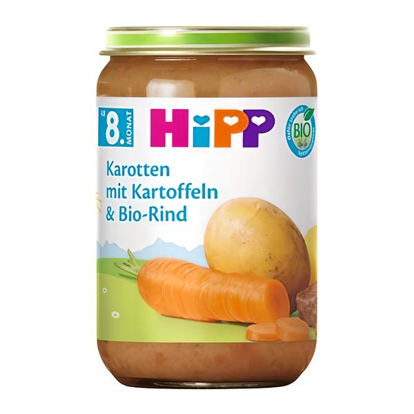 HiPP BIO Brambory, zelenina a hovězí maso