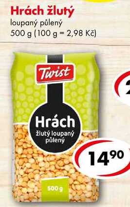 Hrách žlutý, 500 g