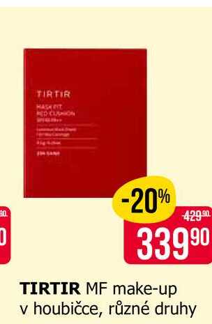 TIRTIR MF make-up v houbičce, různé druhy 