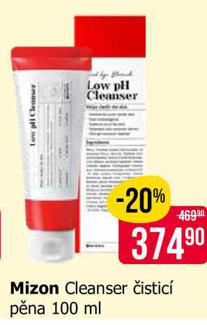 Mizon Cleanser čisticí pěna 100 ml 