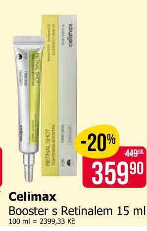 Celimax Booster s Retinalem 15 ml