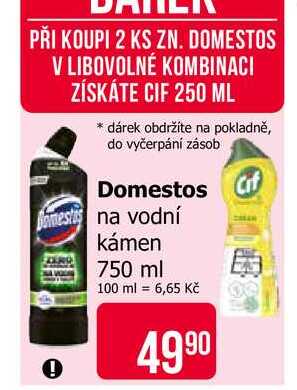  Domestos na vodní kámen 750 ml 