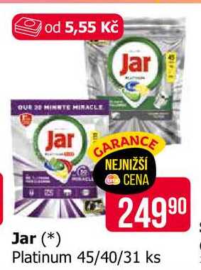 Jar Platinum 45/40/31 ks