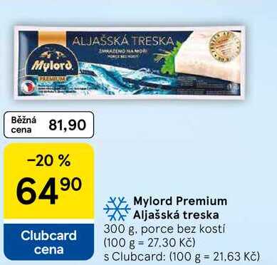 Mylord Premium Aljašská treska, 300 g